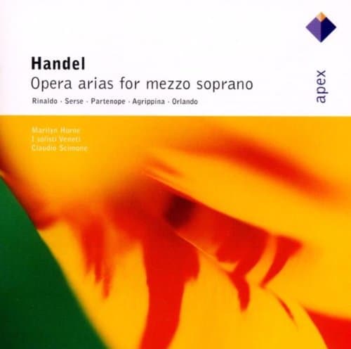 Album cover art for Haendel : Operatic Arias