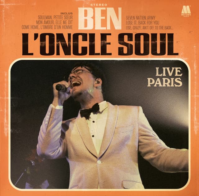 Album cover art for Live Paris