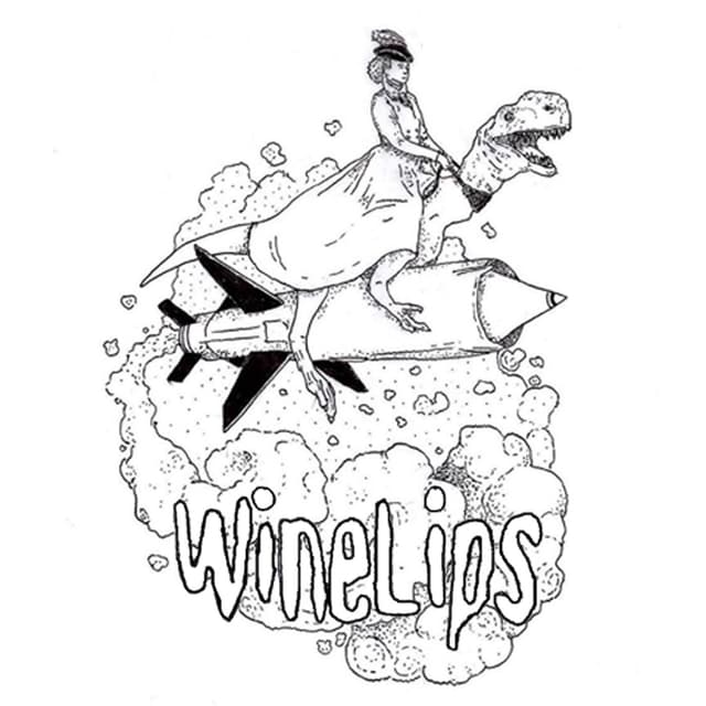 Album cover art for Wine Lips