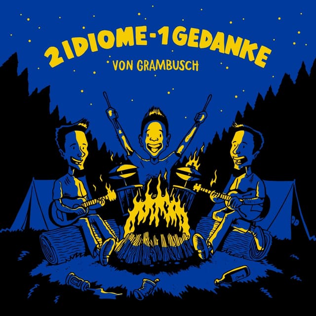 Album cover art for 2 Idiome - 1 Gedanke