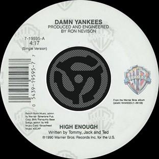 Album cover art for High Enough