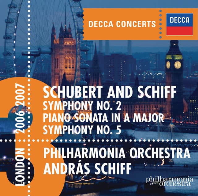 Album cover art for Schubert: Symphonies Nos.2 & 5 Etc
