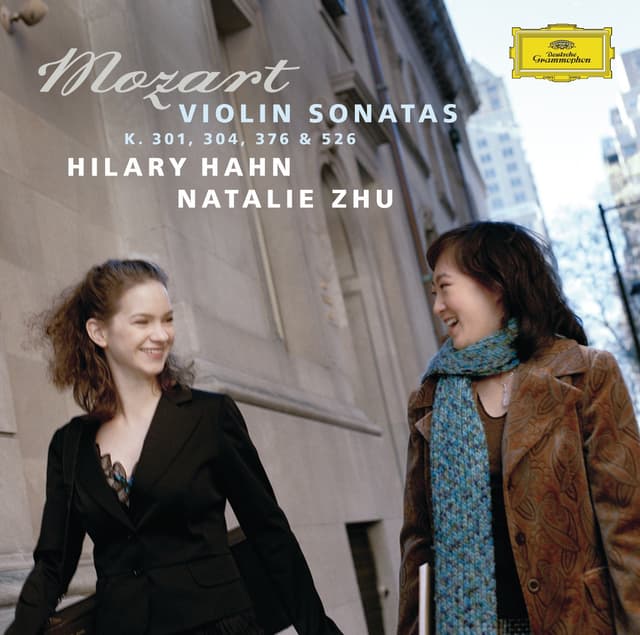 Album cover art for Mozart: Violin Sonatas K.301, 304, 376 & 526