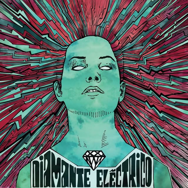 Album cover art for Diamante Eléctrico