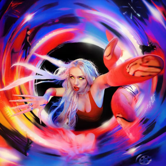 Album cover art for Neon Void