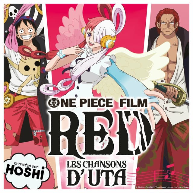 Album cover art for One Piece Film - Red : Les Chansons d'Uta
