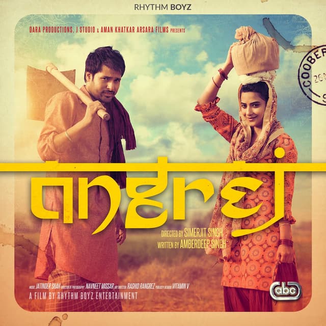 Album cover art for Angrej