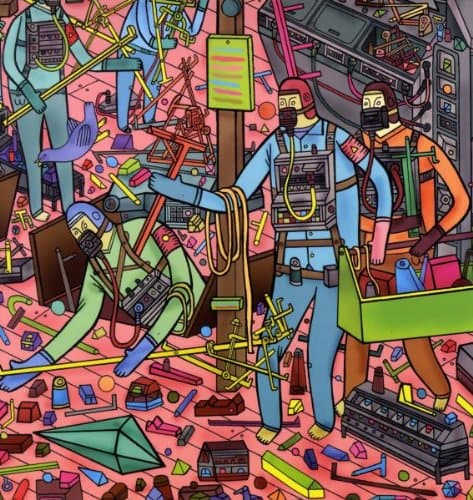 Album cover art for Future Breeds