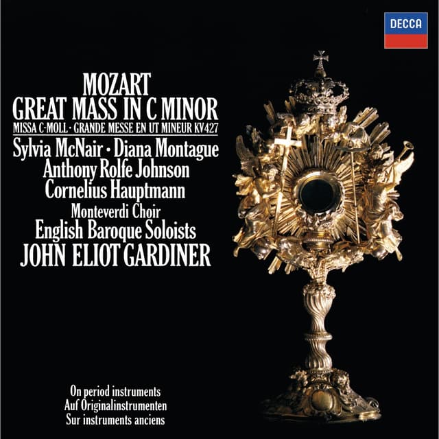 Album cover art for Mozart: Great Mass in C Minor
