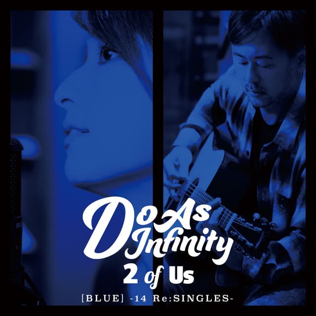 Album cover art for 2 of Us [BLUE] -14 Re:SINGLES-