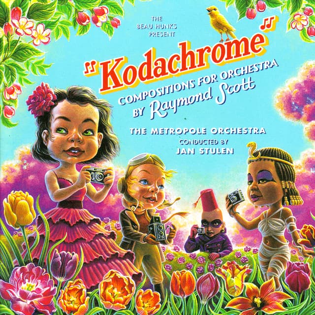 Album cover art for Kodachrome: Raymond Scott Compositions for Orchestra
