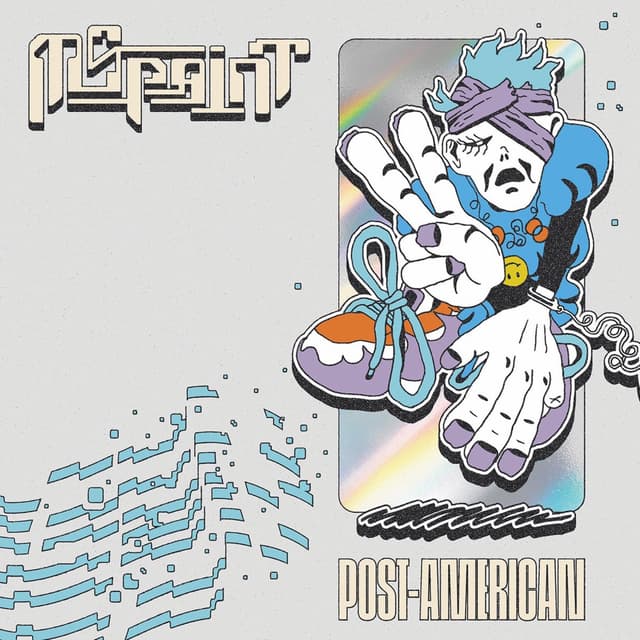 Album cover art for Post‐American