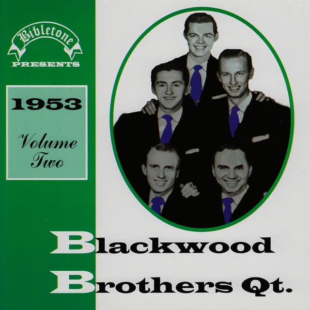 Album cover art for Bibletone: Blackwood Brothers Quartet 1953 Vol. 2