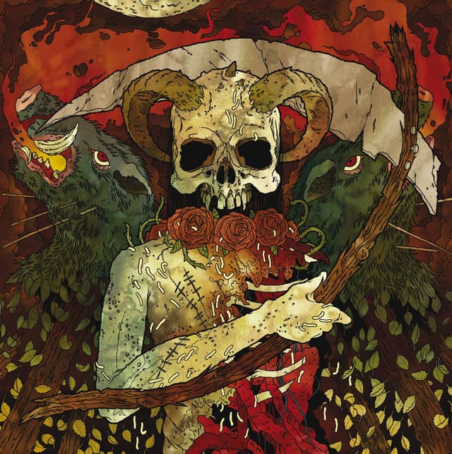 Album cover art for Bleeding Through