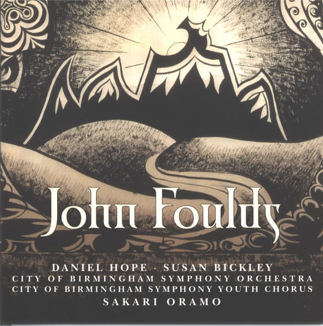 Album cover art for Foulds: Three Mantras / Lyra Celtica / Apotheosis / Mirage