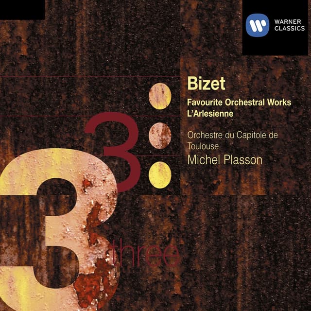 Album cover art for Bizet: Orchestral Music