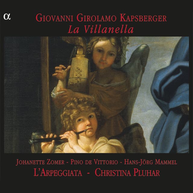 Album cover art for Kapsberger : La Villanella