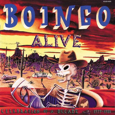 Album cover art for Boingo Alive