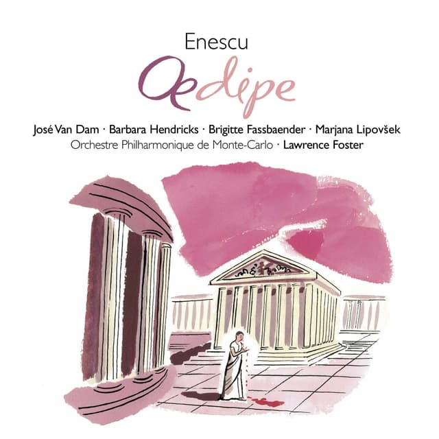 Album cover art for Enescu: Œdipe