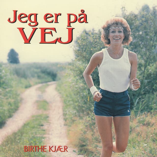 Album cover art for Jeg er på vej