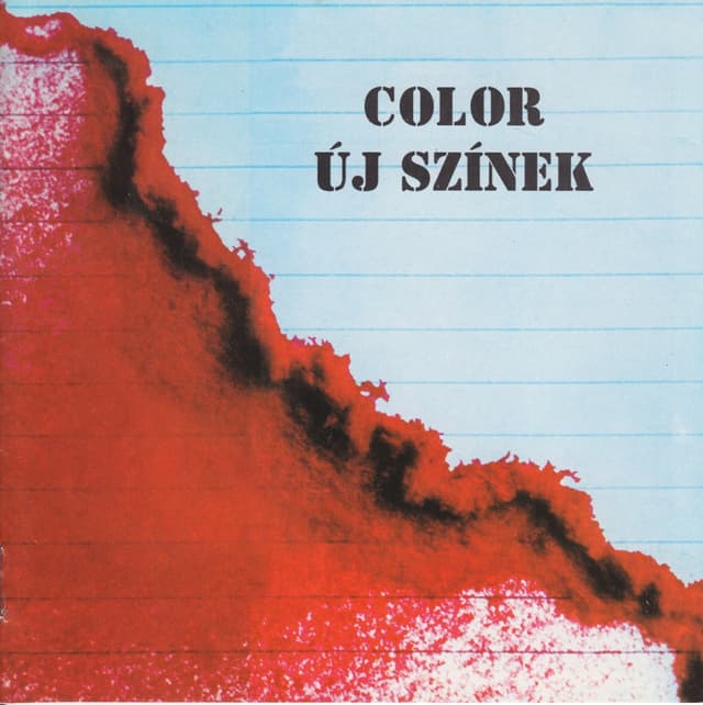 Album cover art for Új színek