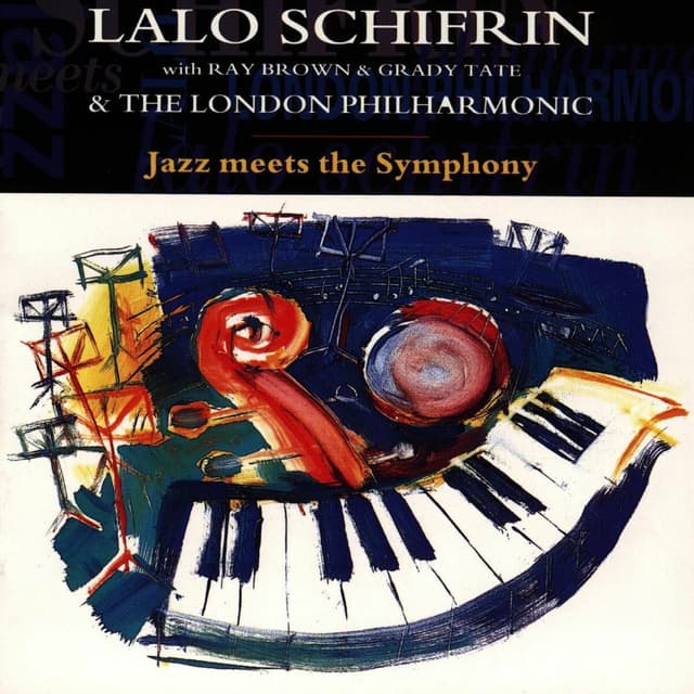Album cover art for Jazz Meets the Symphony