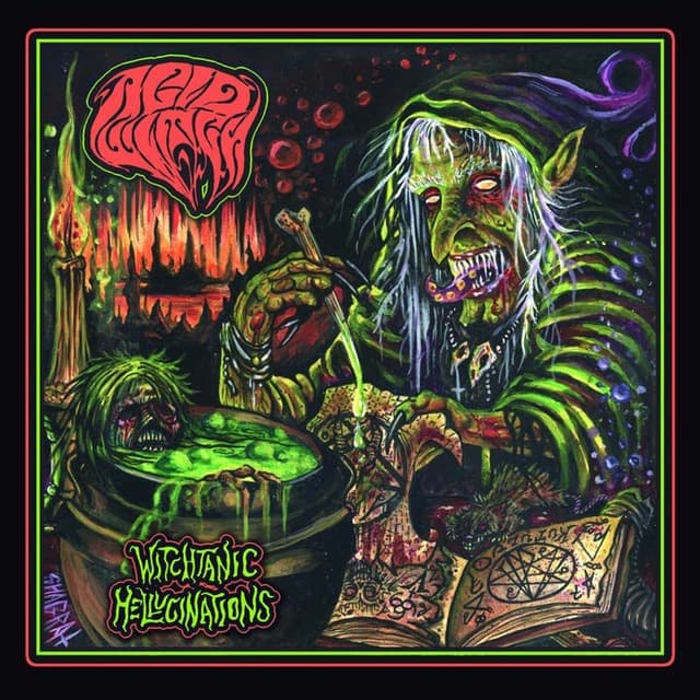 Album cover art for Witchtanic Hellucinations