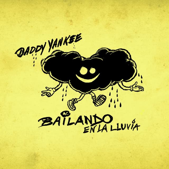 Album cover art for Bailando en la Lluvia