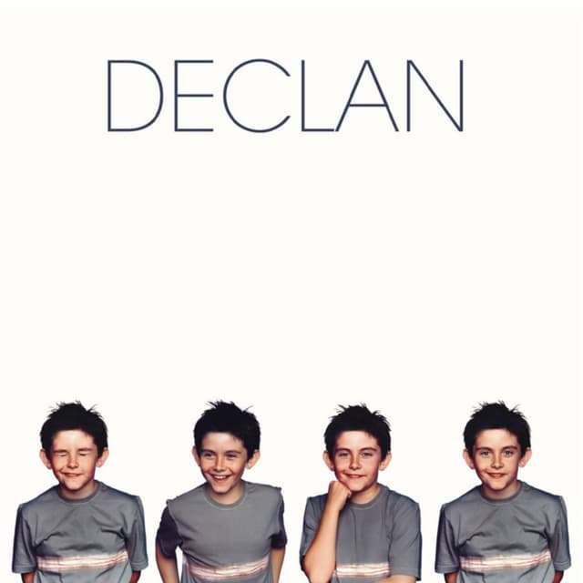 Album cover art for Declan