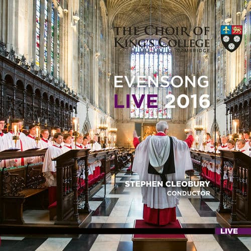 Album cover art for Evensong Live 2016
