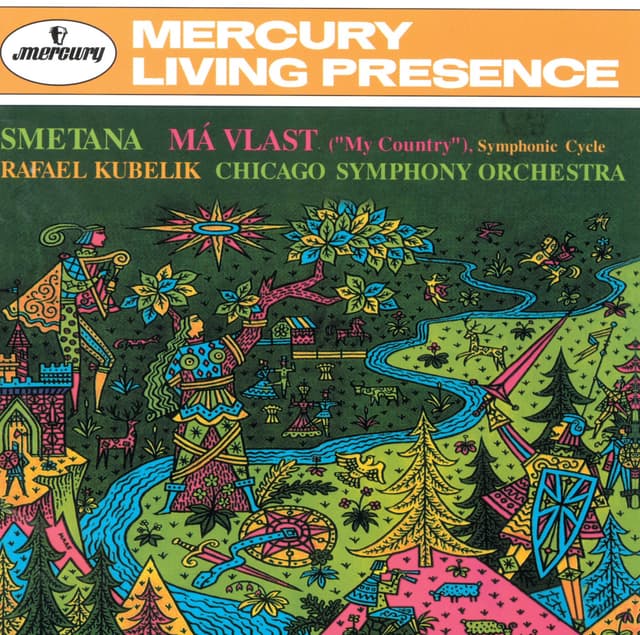 Album cover art for Smetana: Má Vlast