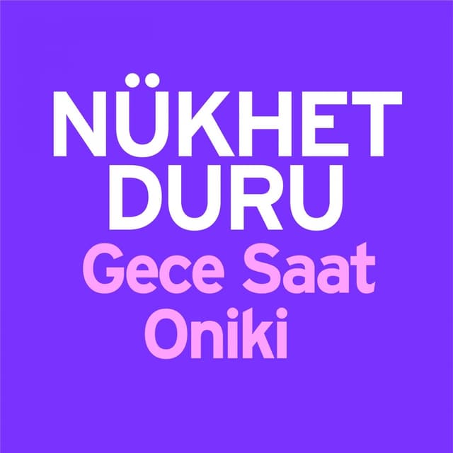 Album cover art for Gece Saat Oniki