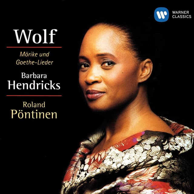 Album cover art for Wolf : Mörike Und Goethe-Lieder