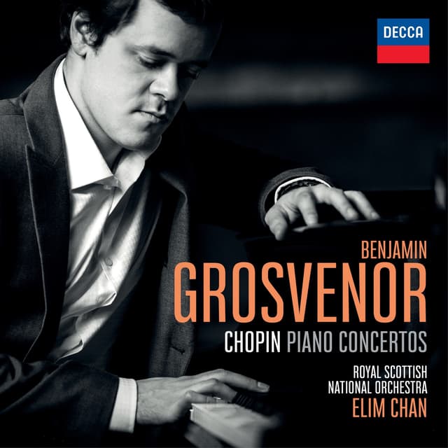 Album cover art for Chopin Piano Concertos