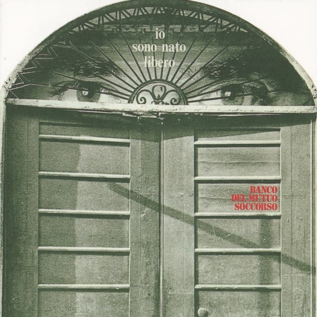 Album cover art for Io Sono Nato Libero