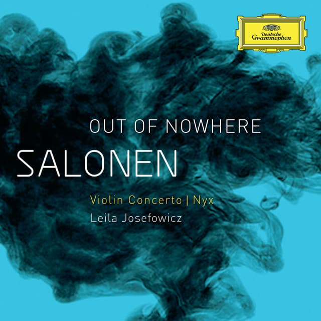 Album cover art for Salonen: Out of Nowhere