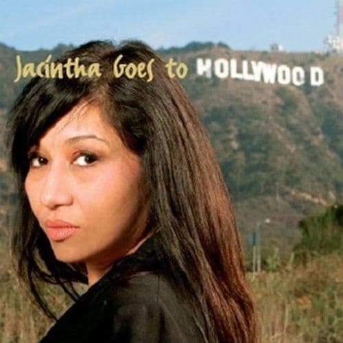 Album cover art for Jacintha Goes to Hollywood