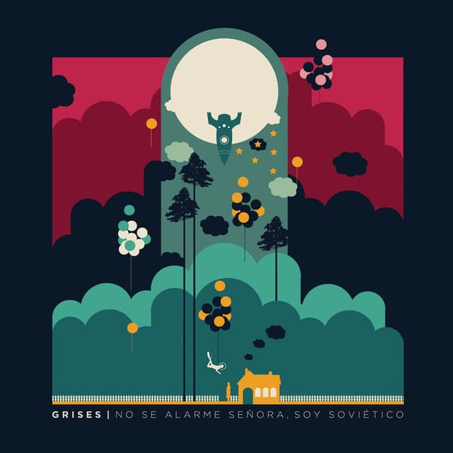 Album cover art for No se alarme señora, soy soviético