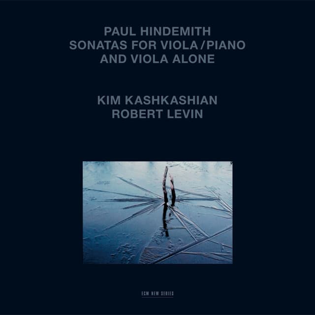 Album cover art for Hindemith: Sonatas for Viola Alone - Piano and Viola Alone