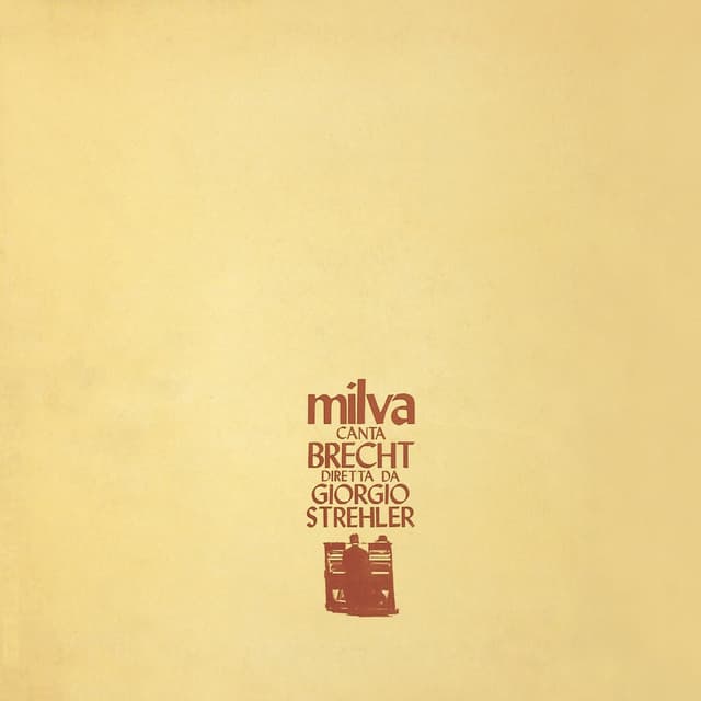 Album cover art for Milva Canta Brecht