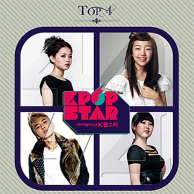 Album cover art for SBS K-POP Star Top 4 - Single