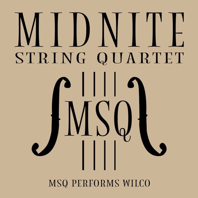 Album cover art for MSQ Performs Wilco