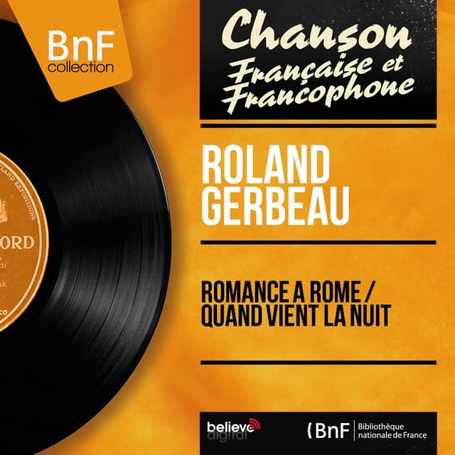 Album cover art for Romance à Rome / Quand vient la nuit