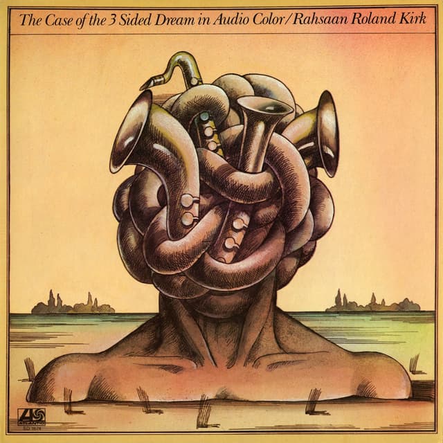 Album cover art for The Case of the 3 Sided Dream in Audio Color