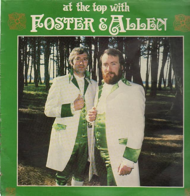 Album cover art for At the Top with Foster & Allen