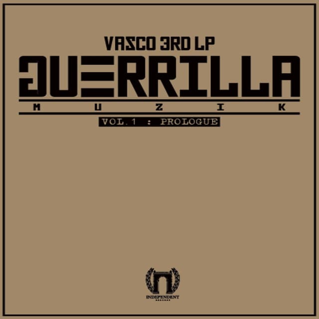 Album cover art for Guerrilla Muzik, Vol. 1 - Prologue
