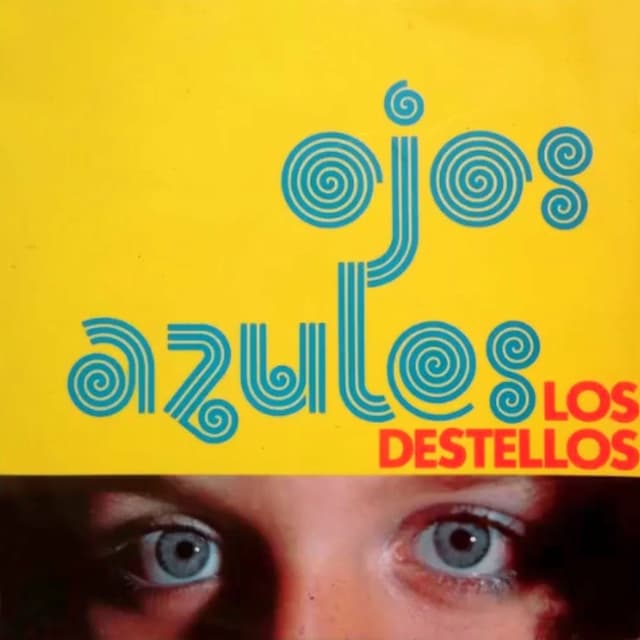 Album cover art for Ojos azules