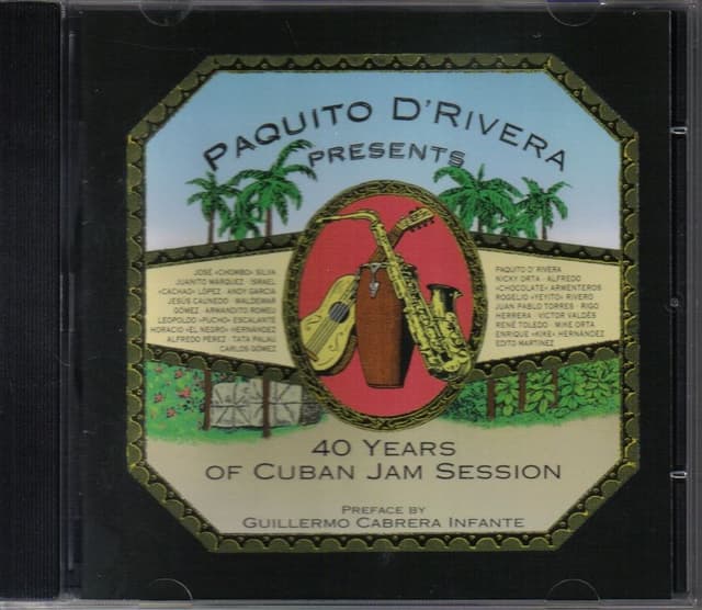 Album cover art for Presents 40 Years of Cuban Jam Session