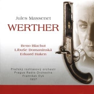 Album cover art for Jules Massenet - Werther