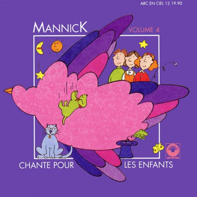 Album cover art for Mannick Chante pour les Enfants Vol. 4